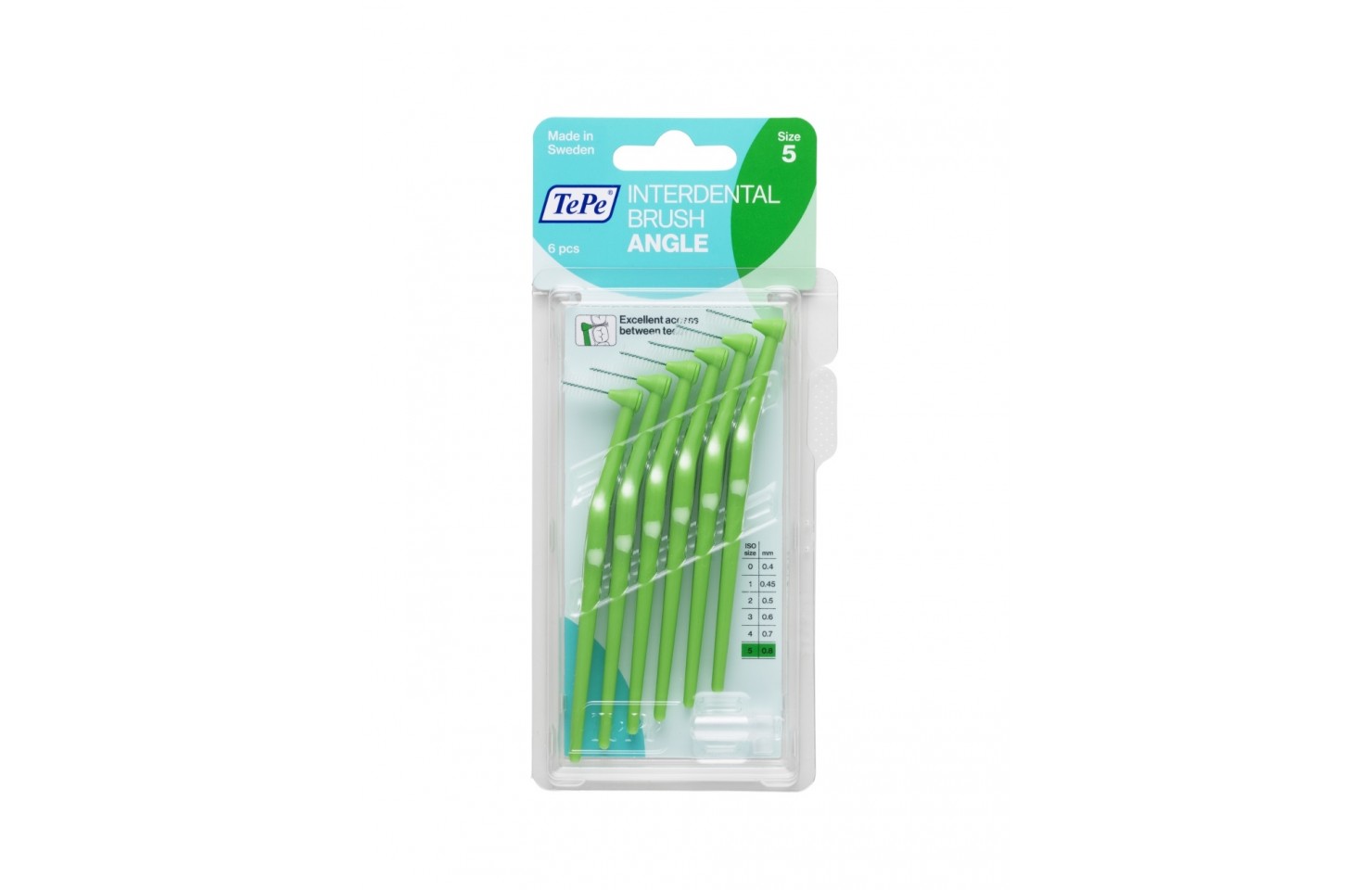 0.8 MM Angle Arayüz Fırçası YEŞİL